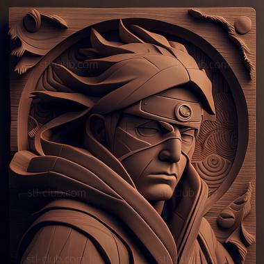 3D model Asuma Sarutobi FROM NARUTO (STL)